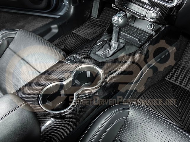2024-UP FORD MUSTANG S650 | CARBON FIBER  ALL INCLUSIVE CENTER CONSOLE COVER